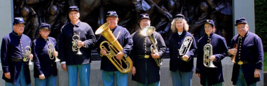 Yankee Brass Band Members Perform with Serenade Band